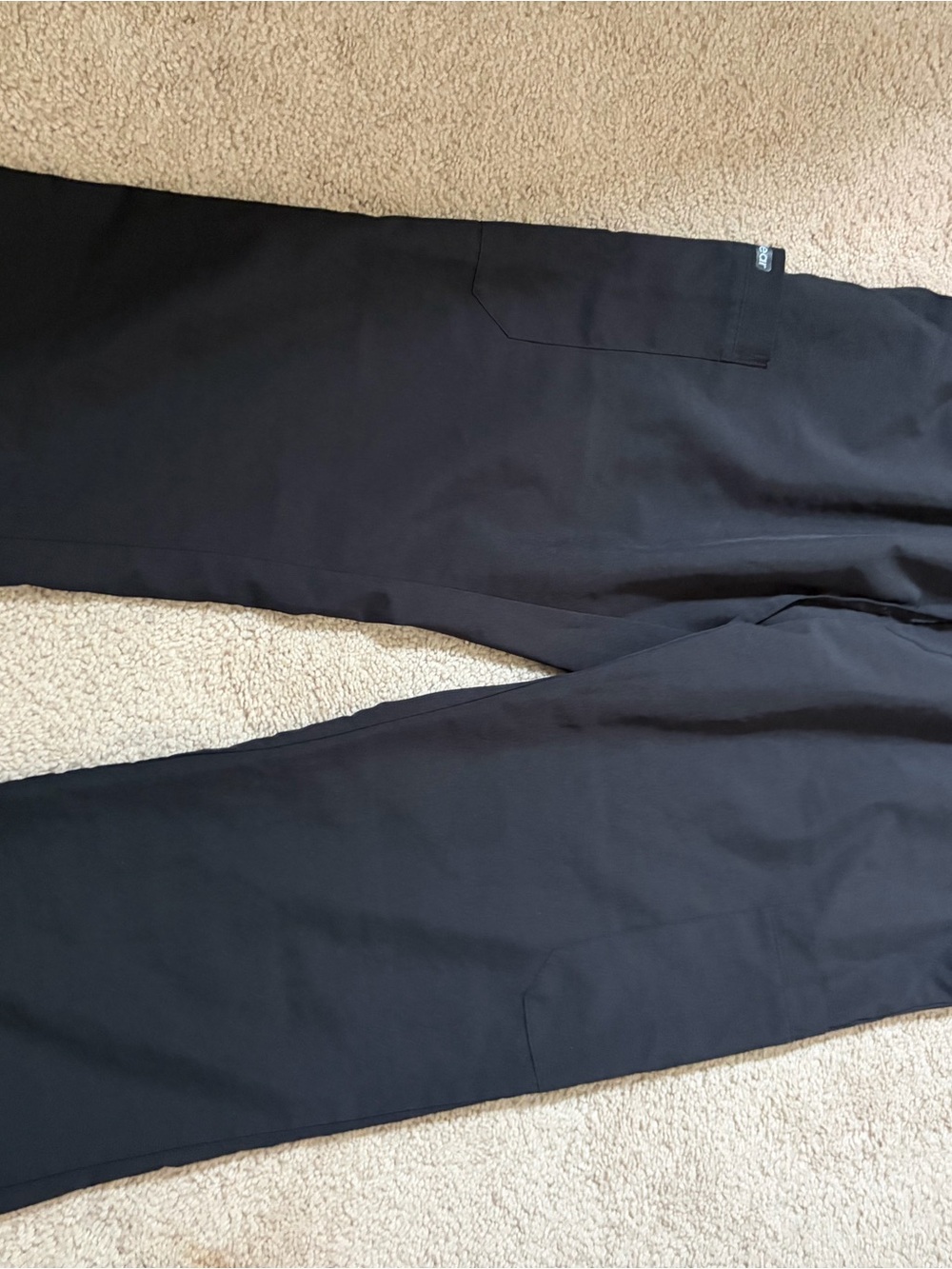 Womens Black lightweight track pants